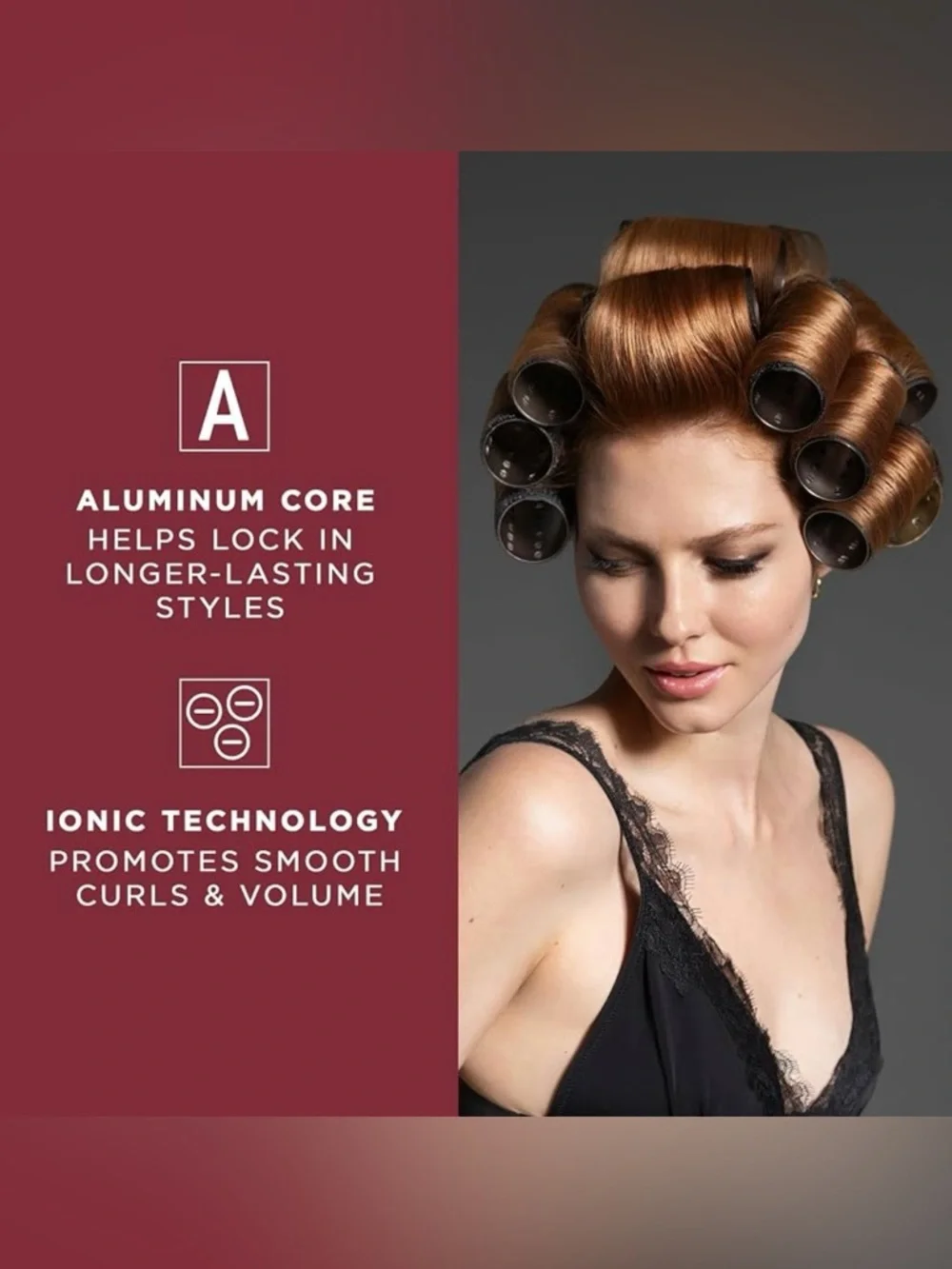 Fromm Thermalux Aluminum Self Grip Professional Hair Rollers